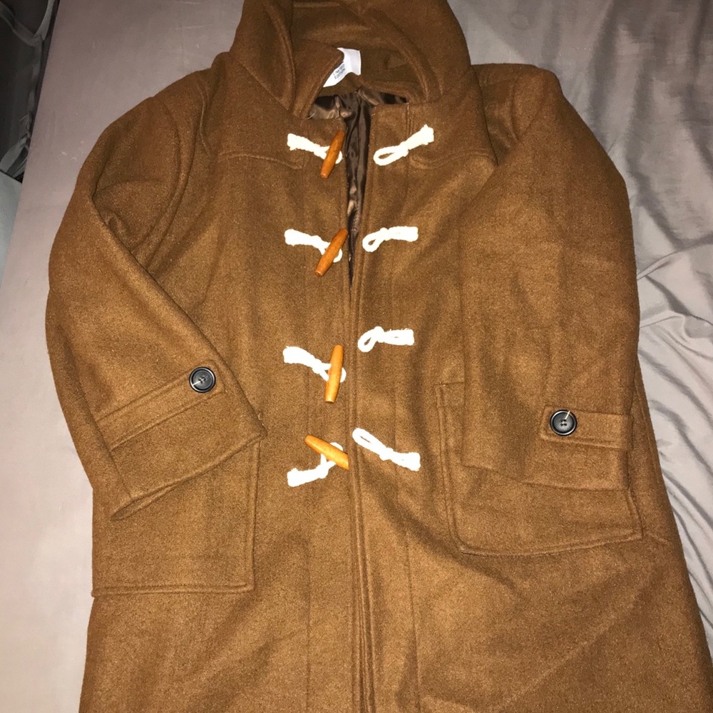 Long brown jacket